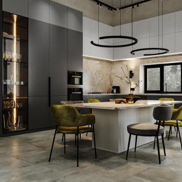 Интерьер кухни  смотреть на Basicdecor