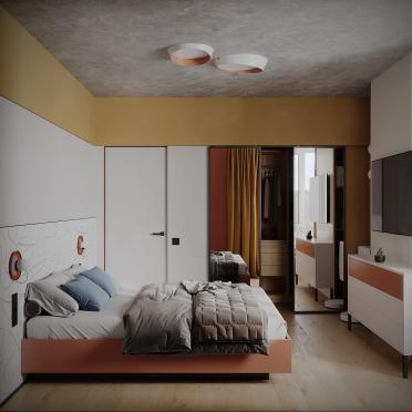 Интерьер спальни  смотреть на Basicdecor