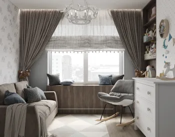 Интерьер детской в современном стиле смотреть на Basicdecor