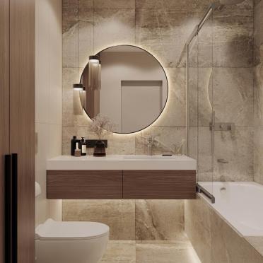 Интерьер ванной  смотреть на Basicdecor
