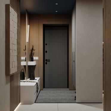 Интерьер с проходной и с подсветкой  смотреть на Basicdecor