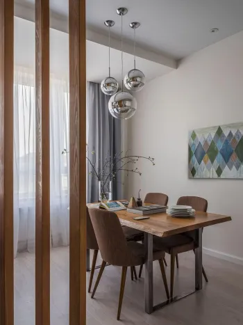 Интерьер столовой в скандинавском стиле смотреть на Basicdecor