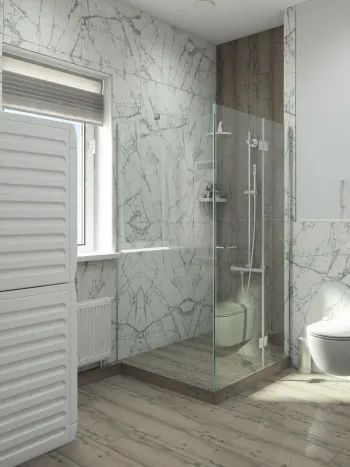 Интерьер ванной  смотреть на Basicdecor