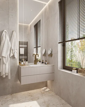 Интерьер ванной  смотреть на Basicdecor