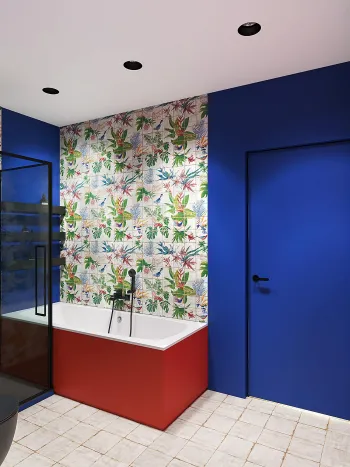 Интерьер ванной  смотреть на Basicdecor