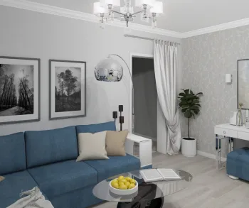 Интерьер гостиной в современном стиле смотреть на Basicdecor