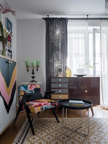 Интерьер в ретро и бохо смотреть на Basicdecor
