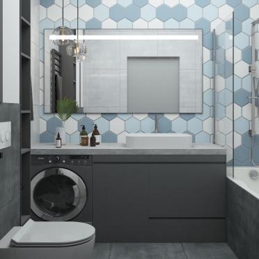 Интерьер ванной  смотреть на Basicdecor