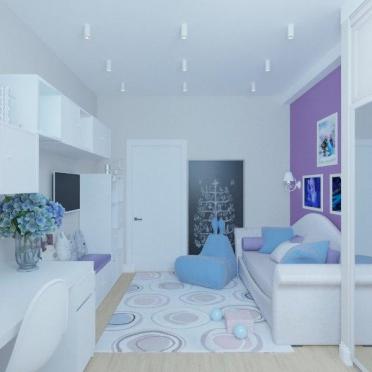 Интерьер детской с для девочки  смотреть на Basicdecor