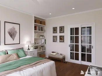 Интерьер спальни  смотреть на Basicdecor