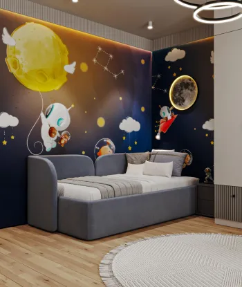 Интерьер детской  смотреть на Basicdecor