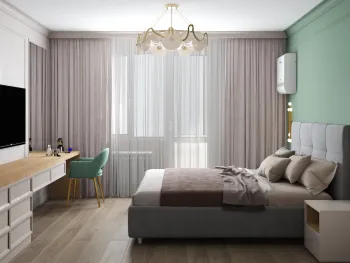 Интерьер спальни  смотреть на Basicdecor