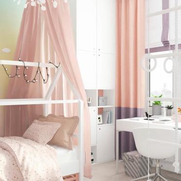 Интерьер детской c рабочим местом в современном стиле смотреть на Basicdecor