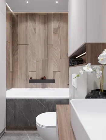 Интерьер ванной  смотреть на Basicdecor