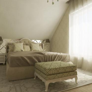 Интерьер спальни  смотреть на Basicdecor