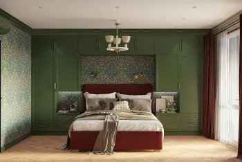 Интерьер спальни  смотреть на Basicdecor