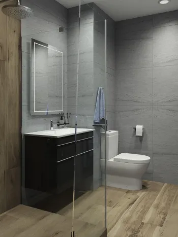 Интерьер ванной  смотреть на Basicdecor