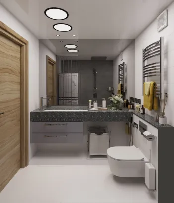 Интерьер ванной  смотреть на Basicdecor