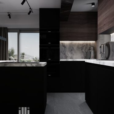 Интерьер кухни в современном стиле смотреть на Basicdecor
