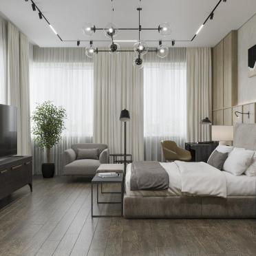 Интерьер спальни  смотреть на Basicdecor