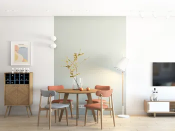 Интерьер столовой  смотреть на Basicdecor