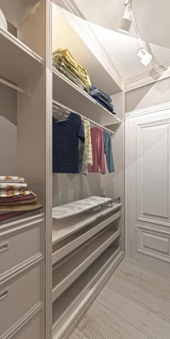 Интерьер гардеробной в современном стиле смотреть на Basicdecor