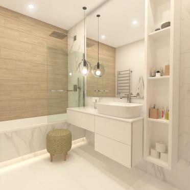 Интерьер ванной  смотреть на Basicdecor
