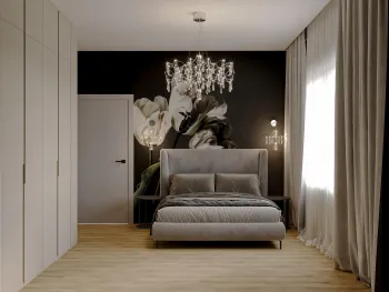 Интерьер спальни  смотреть на Basicdecor