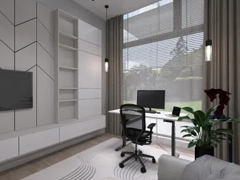 Интерьер кабинета  смотреть на Basicdecor