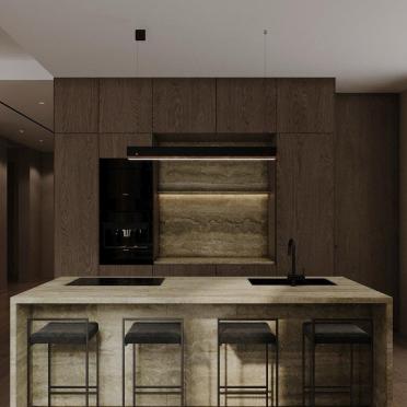 Интерьер кухни в современном стиле смотреть на Basicdecor