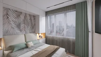 Интерьер спальни  смотреть на Basicdecor