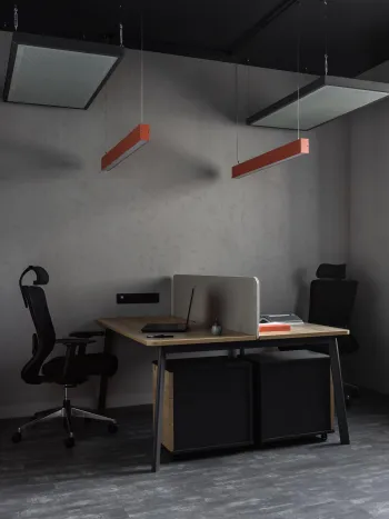 Интерьер c рабочим местом  смотреть на Basicdecor