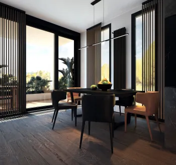 Интерьер столовой в современном стиле смотреть на Basicdecor