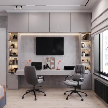 Интерьер детской с ресепшном  смотреть на Basicdecor