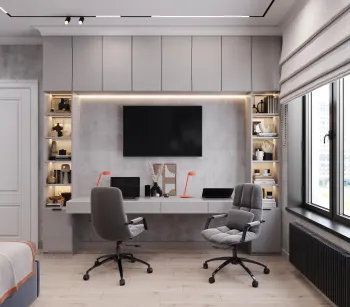 Интерьер детской с ресепшном  смотреть на Basicdecor
