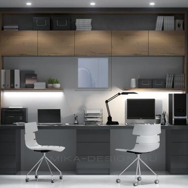 Интерьер кухни c рабочим местом  смотреть на Basicdecor