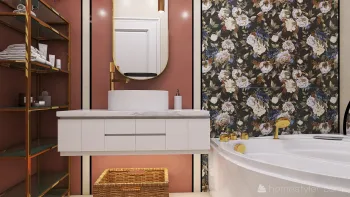 Интерьер ванной в современном стиле смотреть на Basicdecor