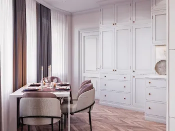 Интерьер столовой  смотреть на Basicdecor