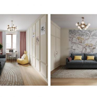 Интерьер  смотреть на Basicdecor