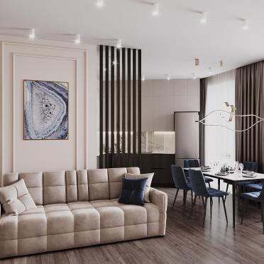 Интерьер гостиной  смотреть на Basicdecor
