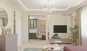 Интерьер гостиной в неоклассике смотреть на Basicdecor