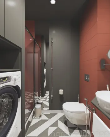 Интерьер ванной  смотреть на Basicdecor
