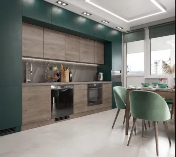 Интерьер кухни в современном стиле смотреть на Basicdecor