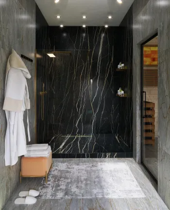 Интерьер ванной  смотреть на Basicdecor
