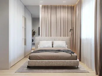 Интерьер спальни  смотреть на Basicdecor
