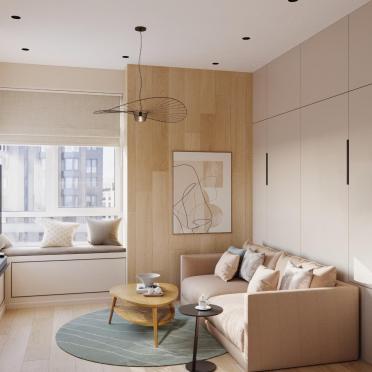 Интерьер гостиной  смотреть на Basicdecor
