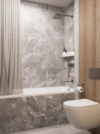 Интерьер ванной  смотреть на Basicdecor