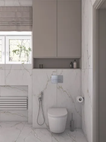 Интерьер ванной  смотреть на Basicdecor