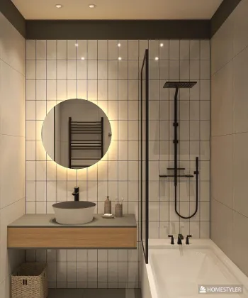 Интерьер ванной  смотреть на Basicdecor