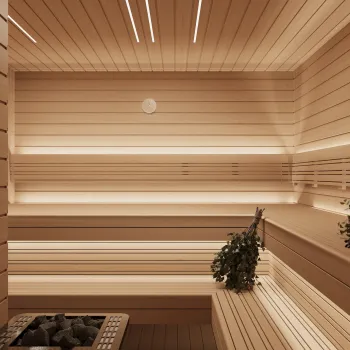 Интерьер cауной  смотреть на Basicdecor